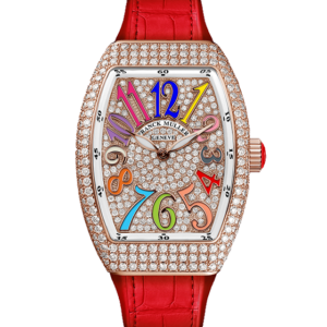 FM VANGUARD LADY V32 ROSE GOLD FULL DIAMOND
