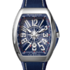 FRANCK MULLER VANGUARD YACHTING STELL BLUE