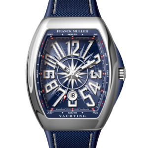 FRANCK MULLER VANGUARD YACHTING STELL BLUE