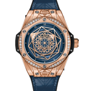 HUBLOT BIGBANG ONE CLICK SANG BLEU KING GOLD BLUE