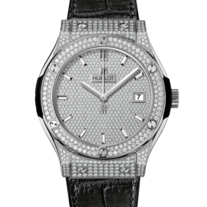 ĐỒNG HỒ HUBLOT CLASSIC FUSIONTITANIUM FULL PAVÉ