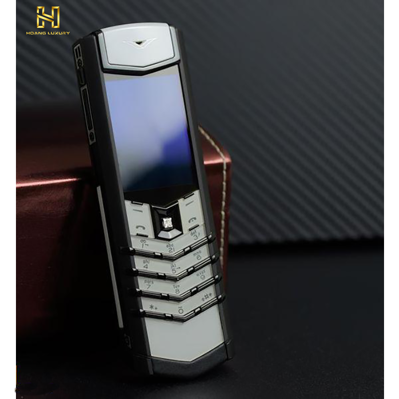 VERTU SIGNATURE S BLACK AND WHITE DIAMONDS
