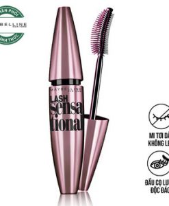 Mascara Làm Dày Và Tơi Mi Maybelline Lash Sensational 10ml Lash Sensational Waterproof Mascara